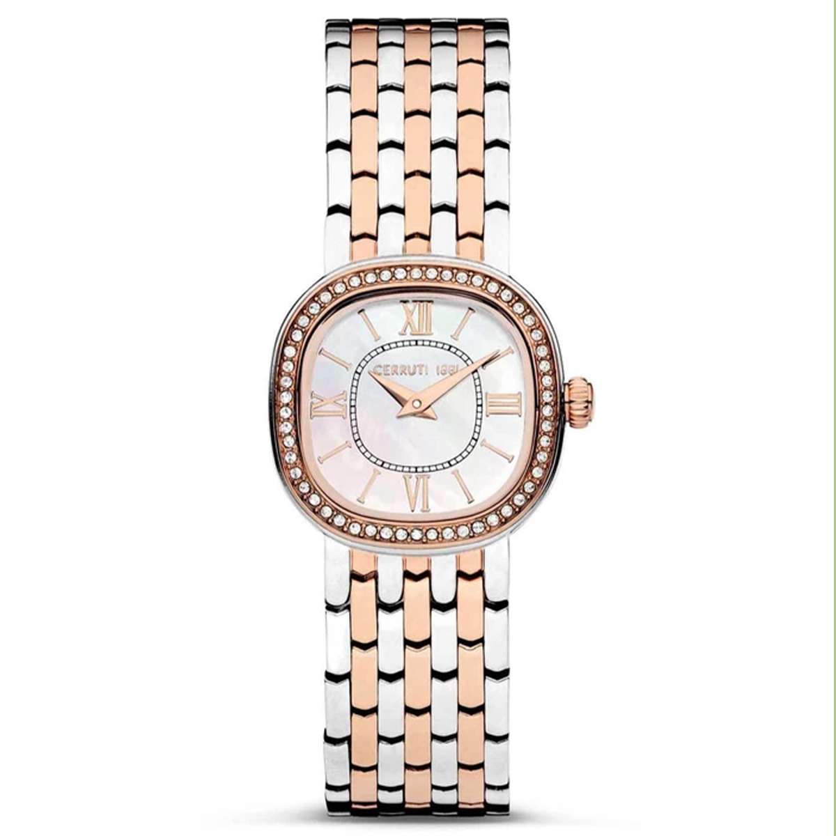 MONTRE CERRUTI FEMME SIMPLE ACIER CUIVRE